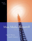 Mass media research : an introduction /