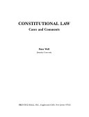 Constitutional law : cases and comments /
