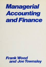 Managerial accounting and finance /