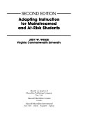 Adapting instruction for mainstreamed and at-risk students /