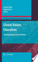 Global Values Education Teaching Democracy and Peace /