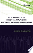 An introduction to numerical analysis for electrical and computer engineers