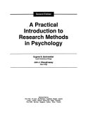 A practical introduction to research methods in psychology /