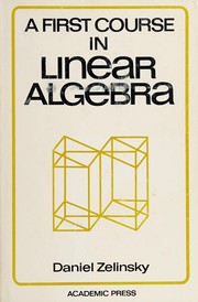 A first course in linear algebra.