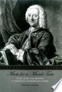 Music for a mixed taste style, genre, and meaning in Telemann's instrumental works /